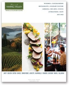 Travel Yamhill Valley Guidebook 2017 cover
